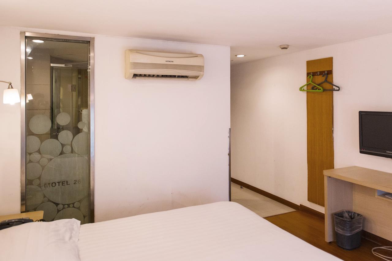 Motel Shanghai Pudong Avenue Yangpu Bridge Exterior foto